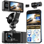 NEXPOW 3 Channel 5G WiFi Dash Cam