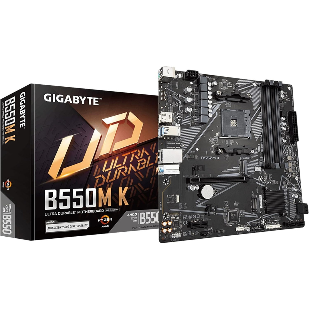 Gigabyte B550M K Micro ATX AM4 Motherboard