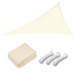 7ft x 7ft x 7ft Yescom 97% UV Block Triangle Sun Shade Sail