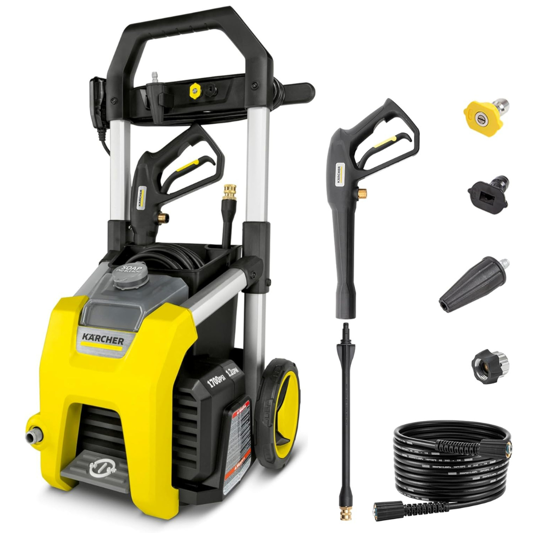 Karcher K1700 1700PSI 1.2GPM Electric Power Pressure Washer