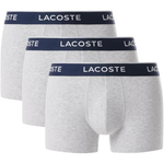 3-Pack Lacoste Men's Cotton Stretch Essentials Trunks
