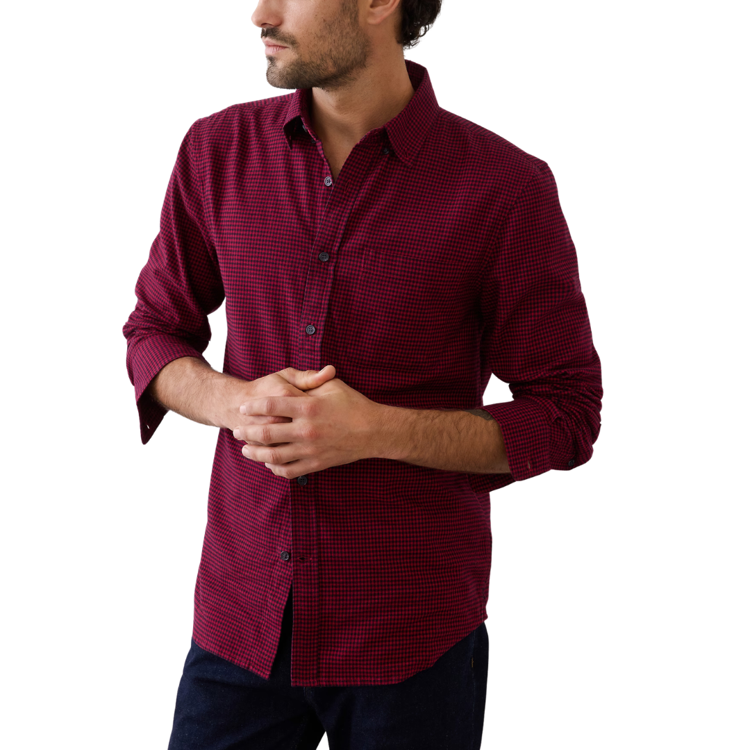 Banana Republic Men's Slim-Fit Lightweight Flannel Shirt