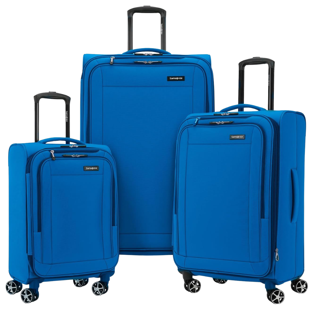 3-Piece Samsonite Saire LTE Softside Spinner Luggage Set (20"/25"/28")