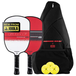 Joola Agassi/GRAF Champion Set With Pickleball Paddles, Balls & Sling Bag