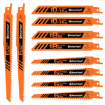 10-Piece Amartisan Bi-Metal Reciprocating Saw Blade Set
