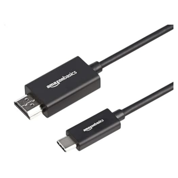 3 ft Amazon Basics USB-C To HDMI Cable Adapter