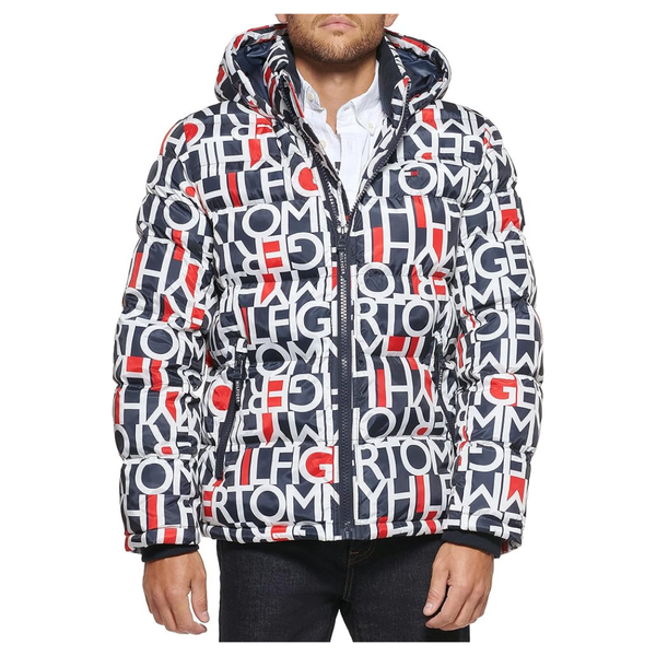 Tommy Hilfiger Men's Hooded Puffer Jacket