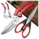 2-Pack Tonkika Professional Heavy Duty Poultry Shears
