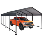 12ft x 20ft Heavy Duty Galvanized Steel Carport