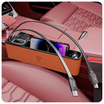 Car Seat Gap Filler Organizer With Charger