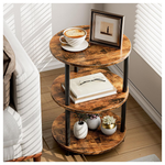 3-Tier Round End Table