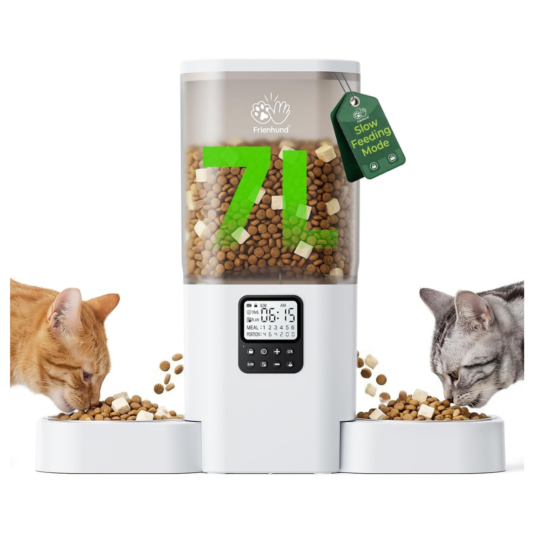 7L Frienhund Timed / Programmable Automatic Cat Feeder