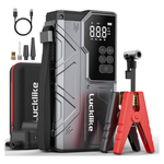 Lucklike W210 12V 6000A Peak Car Jump Starter With Air Compressor