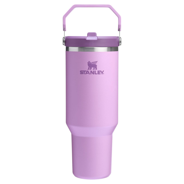 40 Oz Flip Straw Insulated Stainless Steel Tumbler With Handle