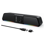 Senzer CS20 2-In-1 Bluetooth Computer Speakers W/ RGB Light