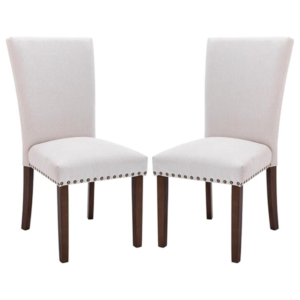 Set Of 4 Colamy Upholstered Dining Chairs With High Back