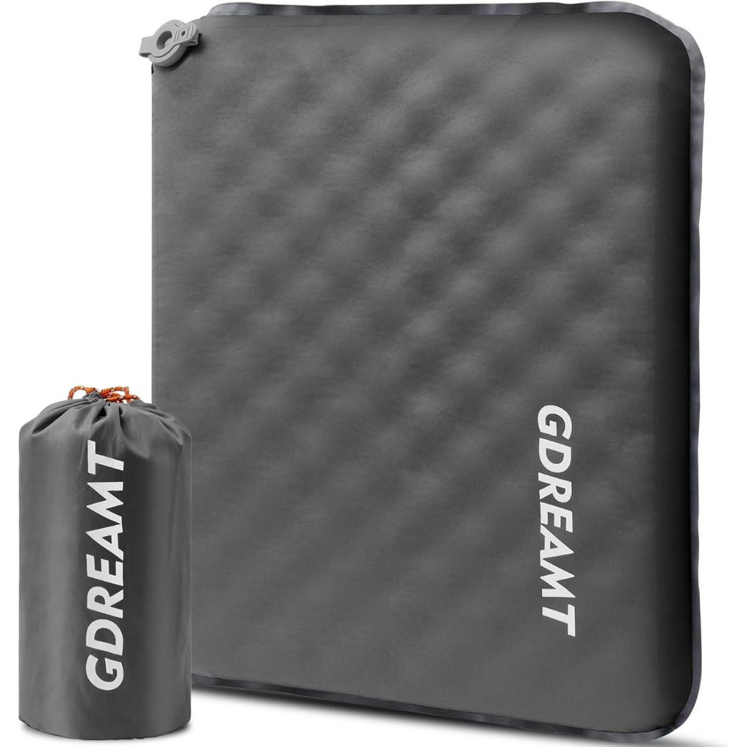 Portable Self-Inflating Memory Foam Stadium Seat Cushion