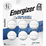 6-Pack Energizer 2032 3V Lithium Coin Batteries