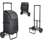 Kedsum 2-in-1 330lb Foldable Grocery/Utility Cart With Wheels (4 color options)