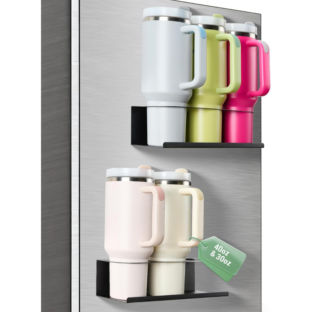 2-Pack Magnetic Cup Holder For Fridge (Various)