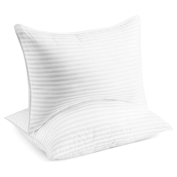 2-Pack Beckham Hotel Collection Queen Luxury Plush Gel Pillows