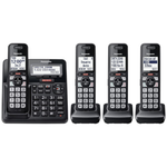 Panasonic Cordless Landline Phones (4 Handsets)