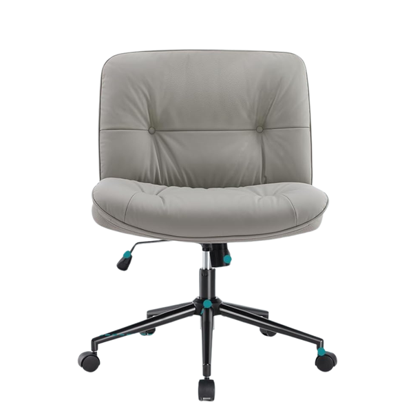 Olixis Armless Criss Cross Legged Office Chair