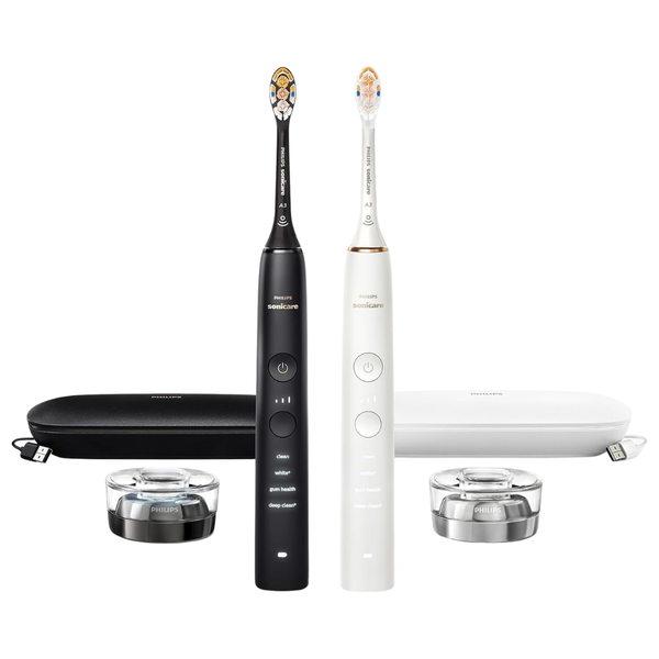 2-Pack Philips Sonicare DiamondClean Connected Electric Toothbrush (2 Colors)