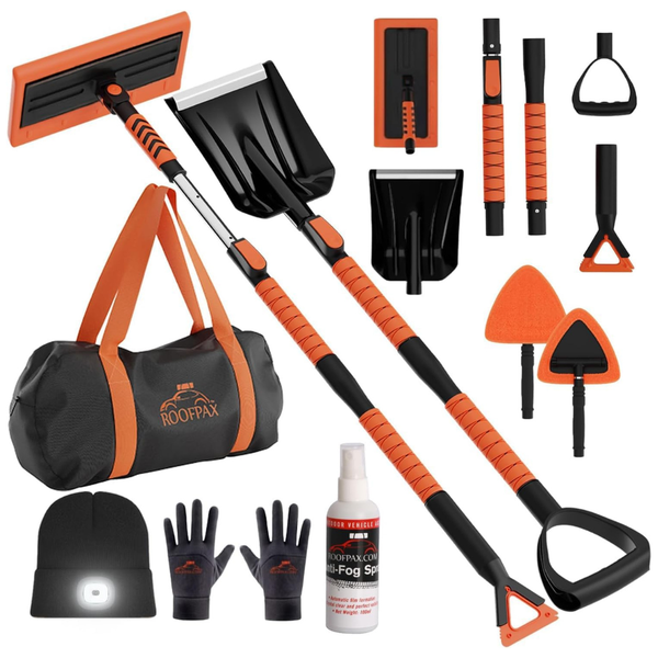 RoofPax 55" Ice Scrapers Kit For Car Windshield
