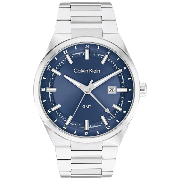 Calvin Klein Men's 44mm 3H Stainless Steel Quartz Watch