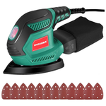 14,000 OPM Electric Sander Tool With 12 Pcs Sandpapers
