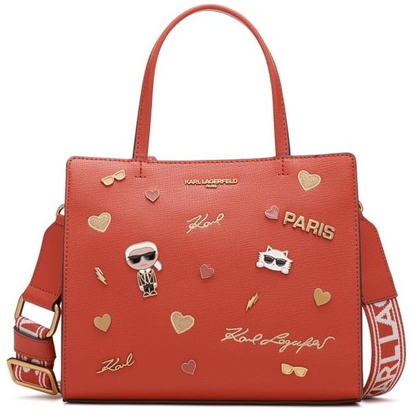 Karl Lagerfeld Women's Maybelle Pins Satchel