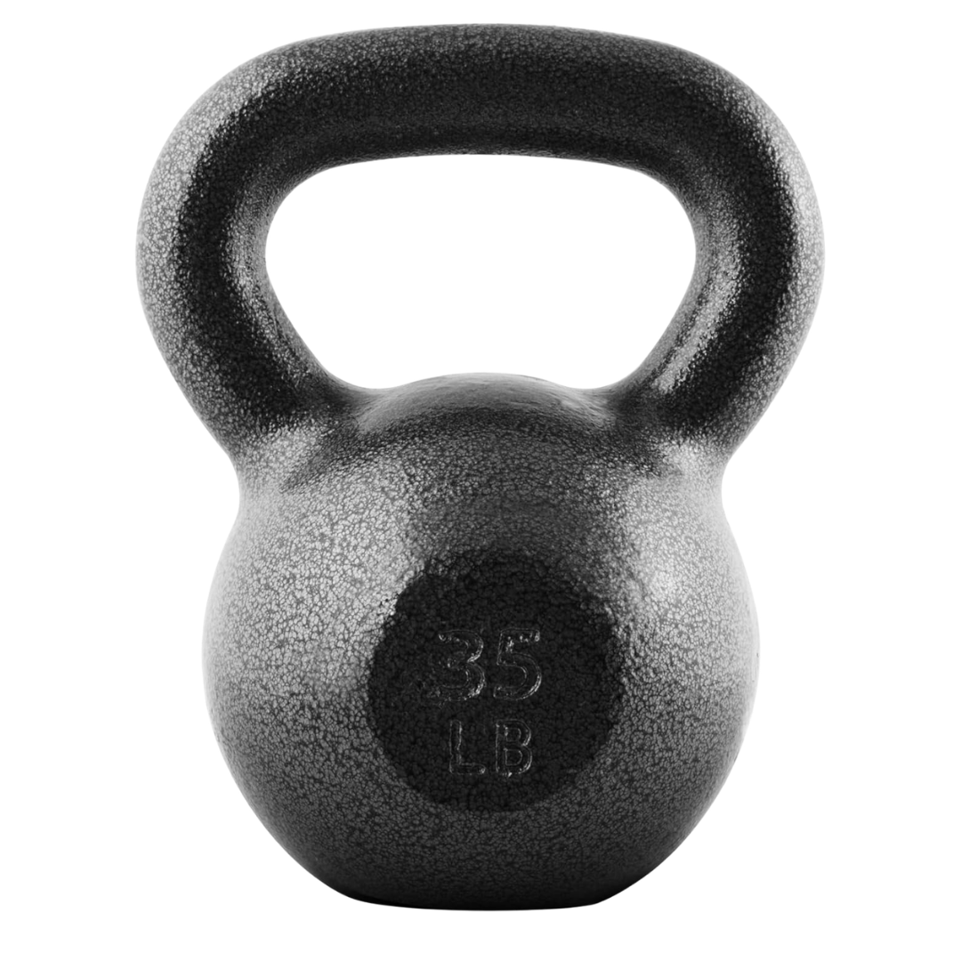 35-Lbs CAP Barbell Cast Iron Kettlebell
