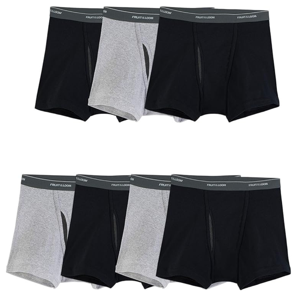 7-Pack Fruit Of The Loom Men's Coolzone Boxer Briefs (Assorted Colors)