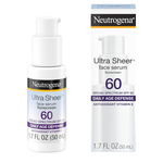 Neutrogena Ultra Sheer Moisturizing Face Sunscreen W/ Vitamin E & SPF 60+ (1.7 Oz)