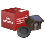 EMACROS 1/2 Mile Long Range Solar Wireless Driveway Alarm