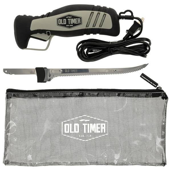 110V Electric Fillet Knife With Rechargeable Battery, 8" Blade