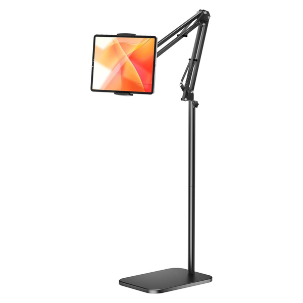 Tablet Floor Stand With 4.5LB Heavy Metal Base