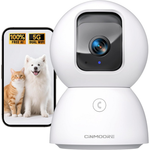 3K 5G WiFi Indoor Security Camera W/ AI Tracking & 2-Way Talk