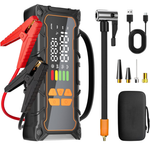 Okrinec 4000A / 10000mAh Battery Jump Starter W/ 160PSI Tire Inflator