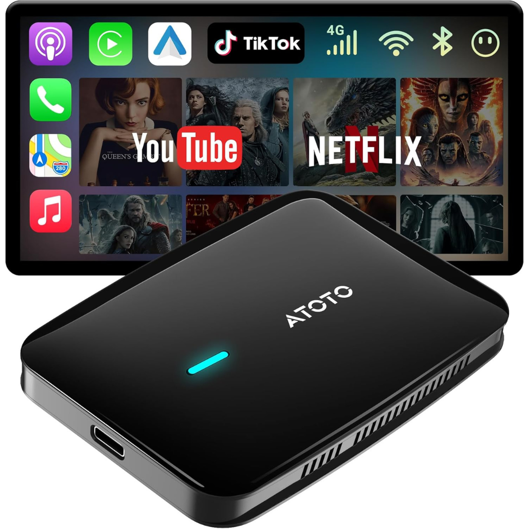 Myatoto Magic AI Box Wireless CarPlay & Auto Adapter