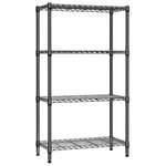 M MZG 1000 lbs 4-Tier Wire Rack Storage Organizers