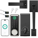 Alexa Compatible Keyless Entry Smart Door Lock With Handle Set