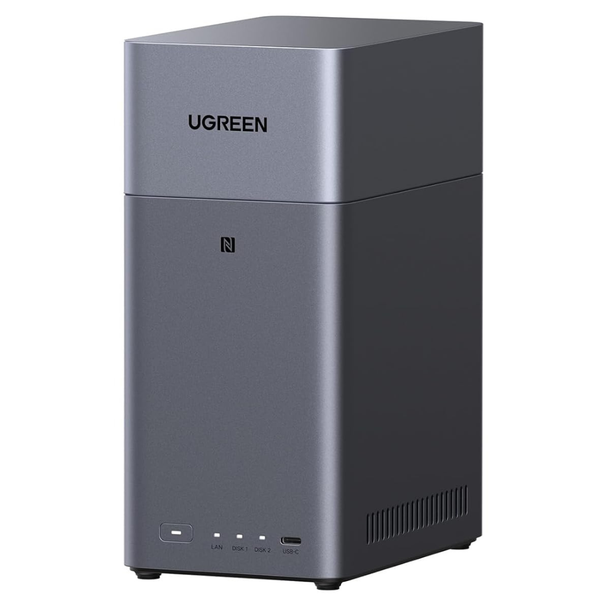 2-Bay UGREEN NASync DH2300 NAS Enclosure (Diskless, Up To 64TB)