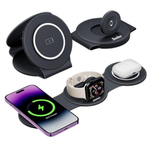 Hicober 3-in-1 Wireless Magnetic Foldable Charging Station