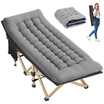Candockway Folding Camping 28" Portable Sleeping Cot with Mattress (Various)