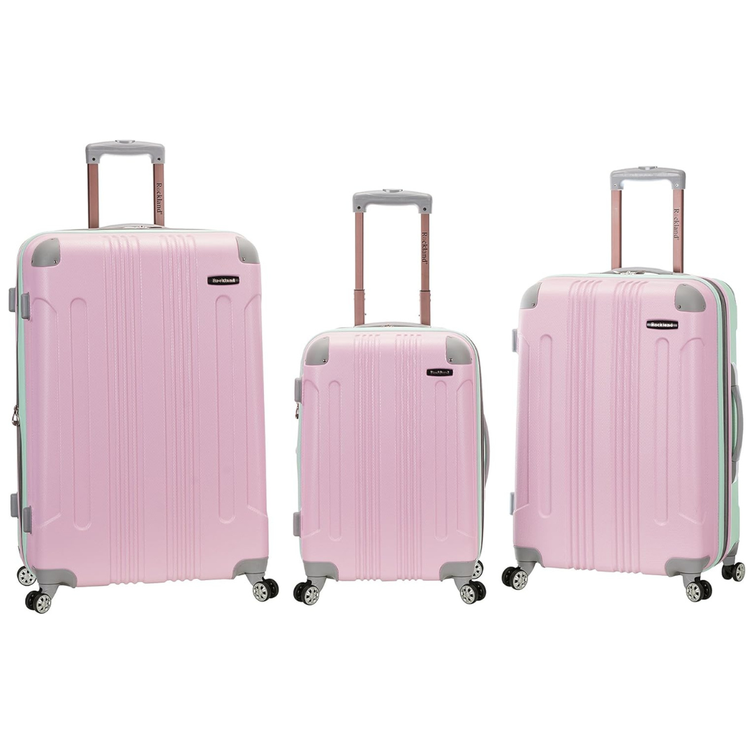 3-Piece Rockland London Hardside Spinner Wheel Luggage (20"/24"/28")