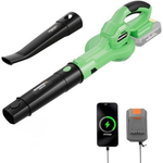 Workprox 20V Cordless Electric Leaf Blower w/4.0Ah Type-C Battery