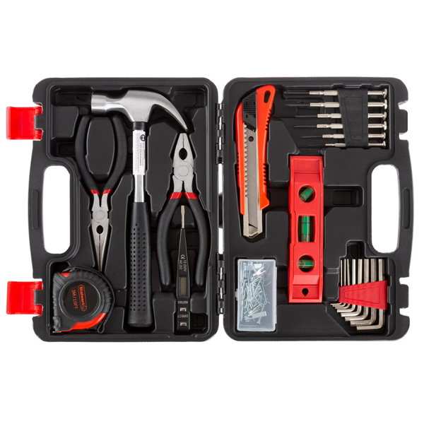 102 Heat-Treated Pieces With Carrying Case Stalwart Tool Kit
