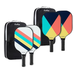 EastPoint 4-Player Fiberglass Pickleball Paddle Set